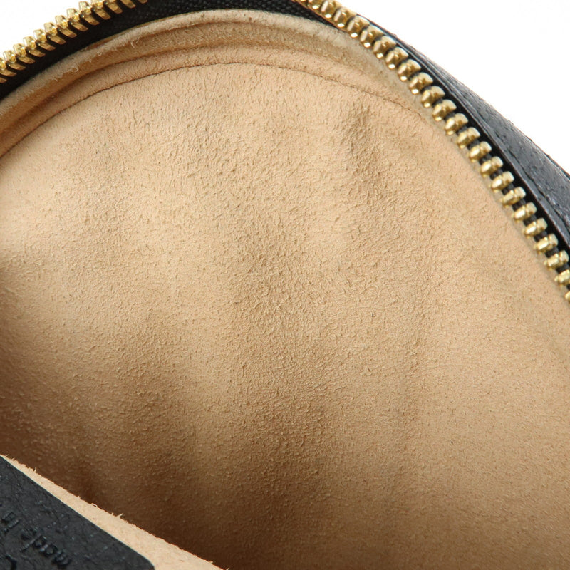 Gucci Ophidia Round Leather Black Bag