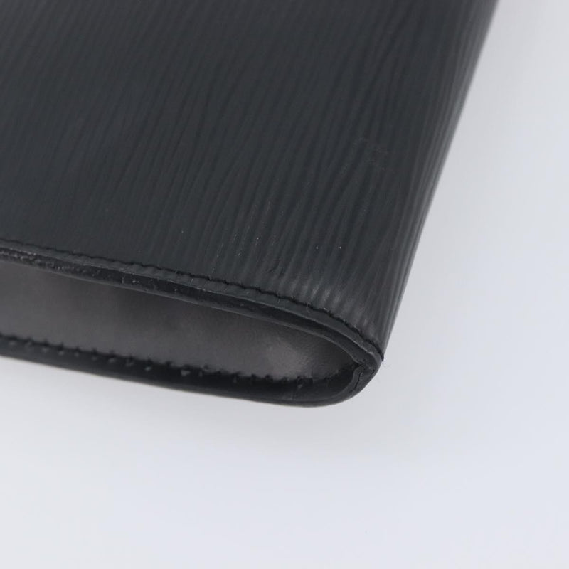 Louis Vuitton Pochette Accessoires Epi Leather Black Bag