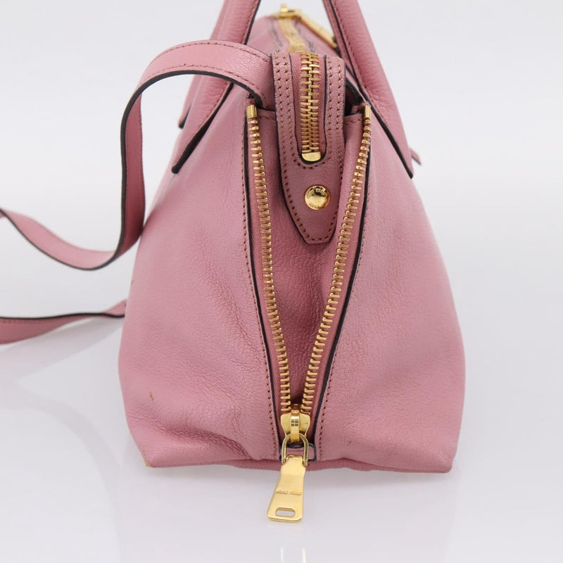 Miu Miu Beau Top Handle Leather Multicolour Bag