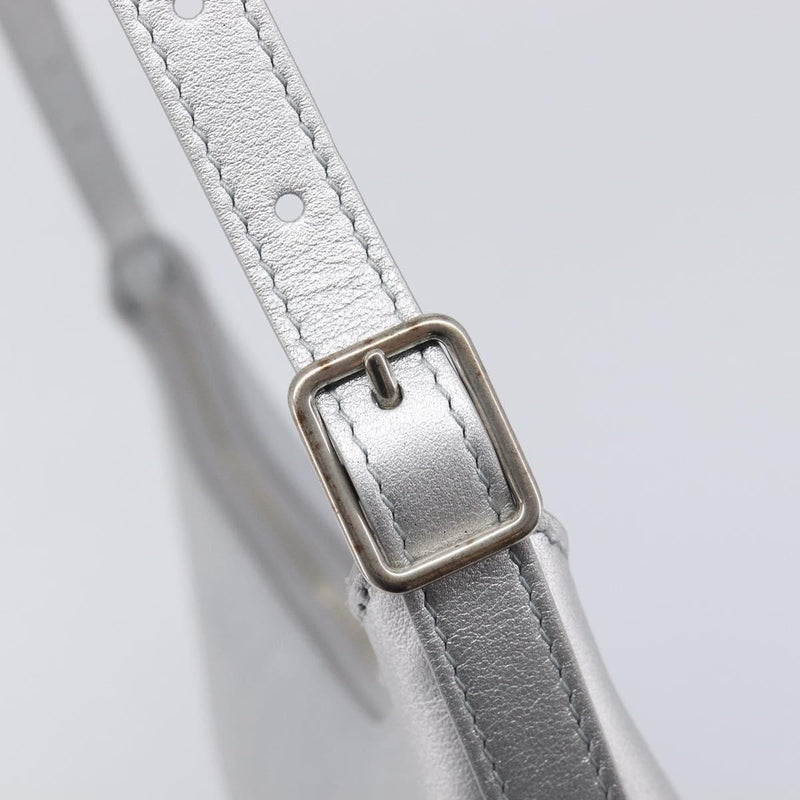 Balenciaga Mary Kate Sling Leather Silver Bag