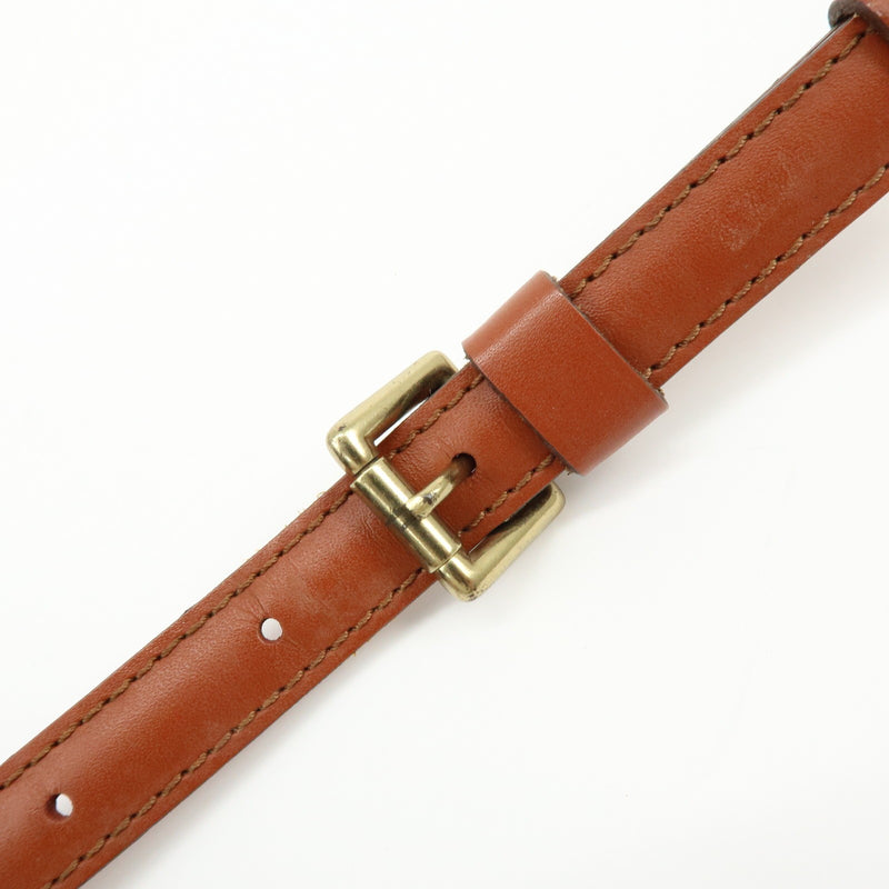 Louis Vuitton Adjustable Shoulder Strap Vachetta Leather Brown Accessory