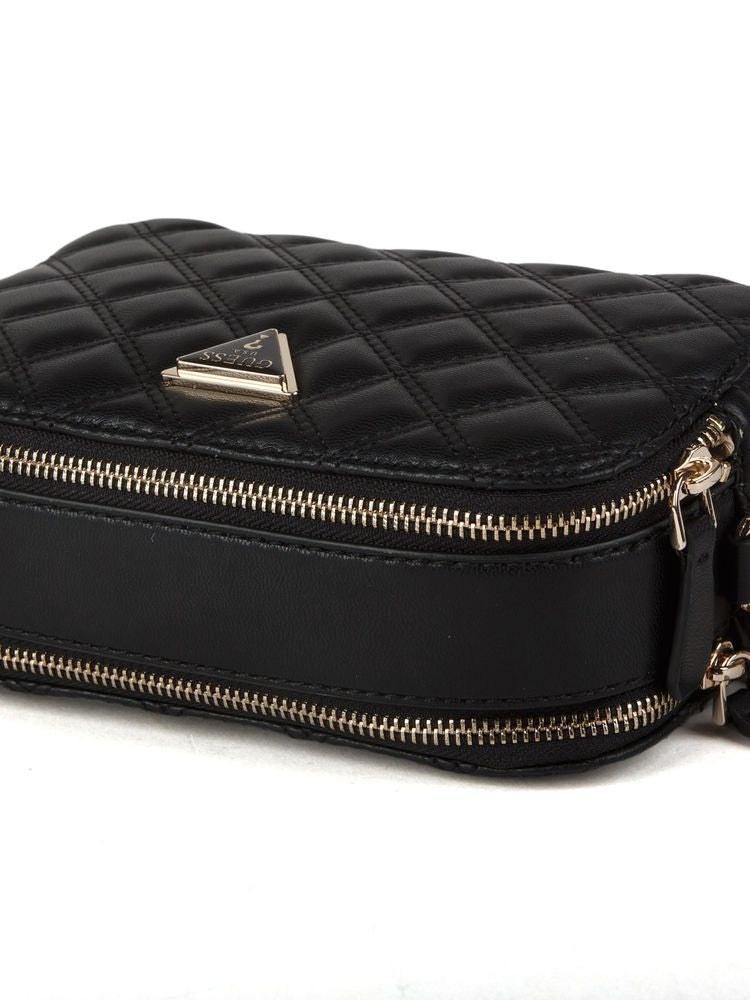 Guess Giully Ii Mini Bag — Black Polyurethane