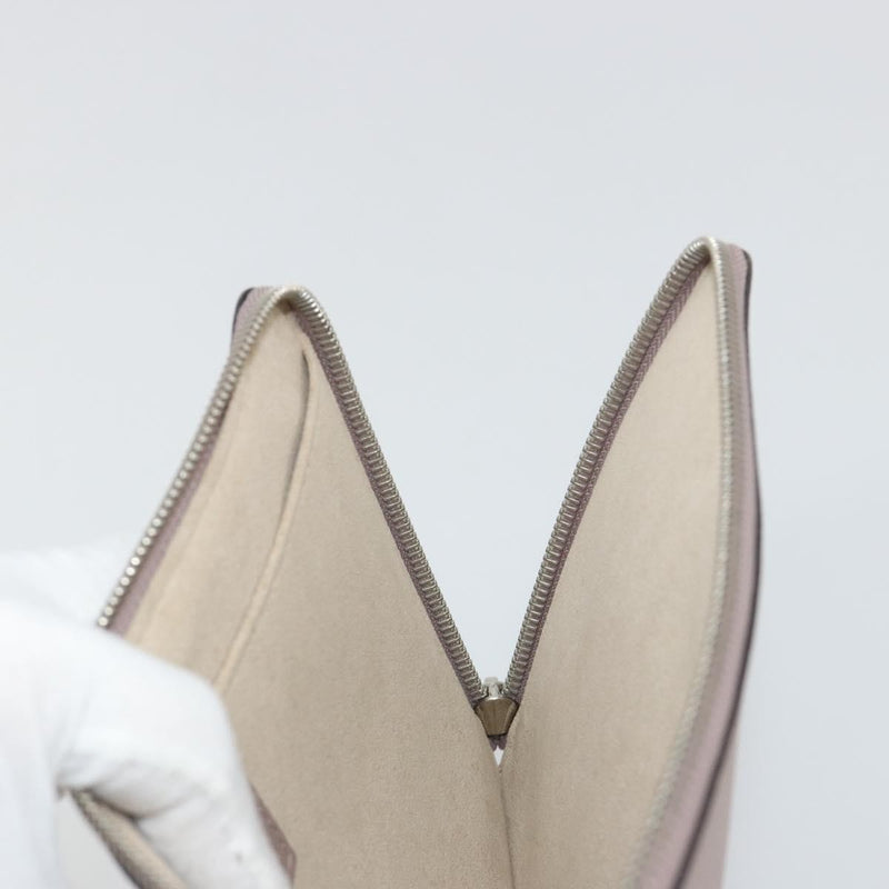 Louis Vuitton Zip Around Pochette Jour Leather Beige Bag