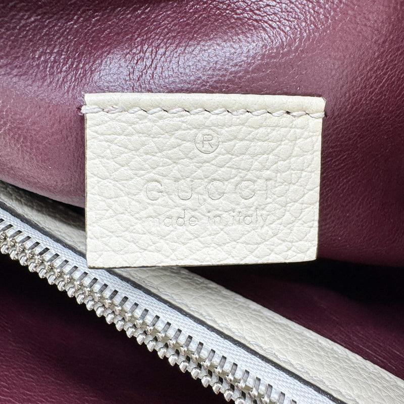 Gucci Zumi Leather Gold Calfskin Bag