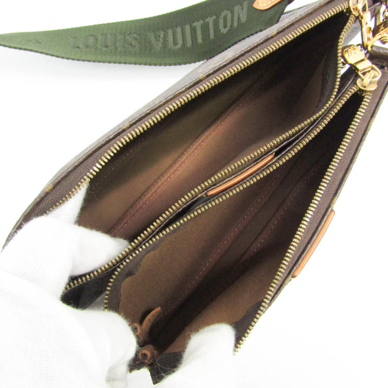 Louis Vuitton Multi Pochette Accessoires Pouch Monogram Canvas Brown