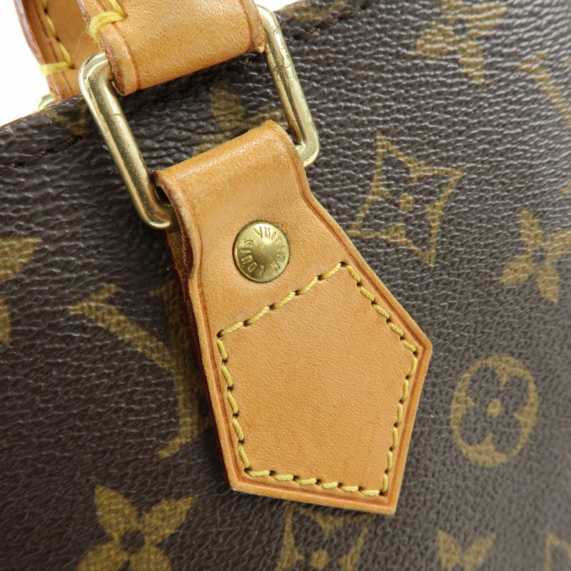 Louis Vuitton Vintage Sac Plat Monogram Canvas Brown Bag