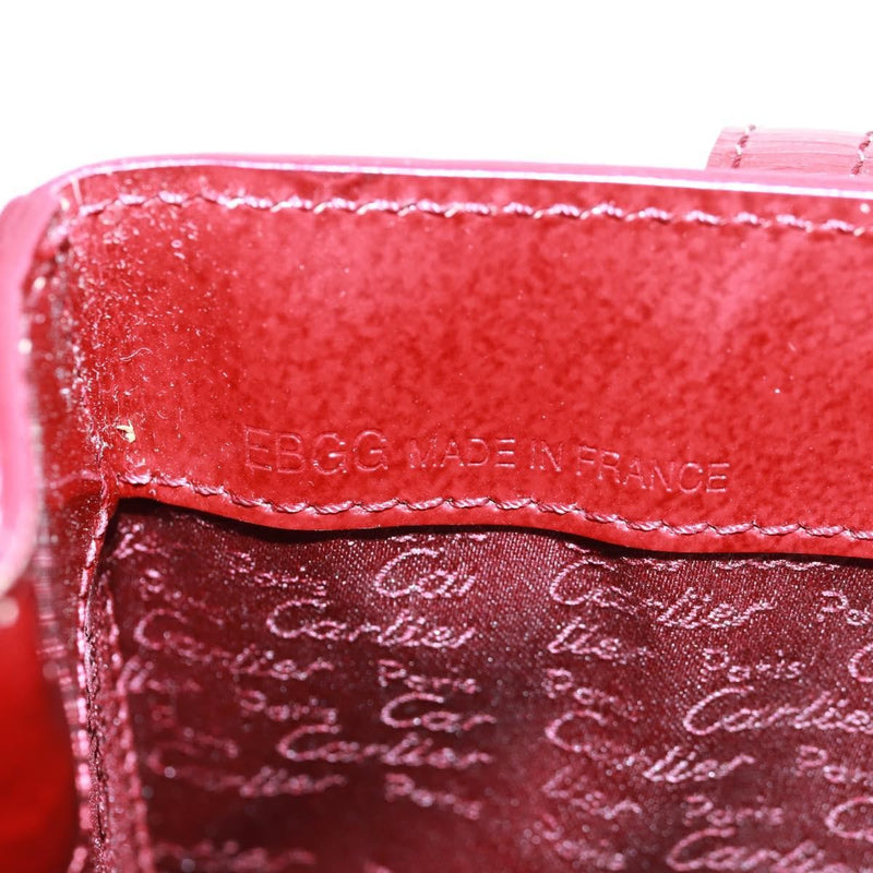 Cartier Happy Birthday Patent Leather Red Patent_leather Bag
