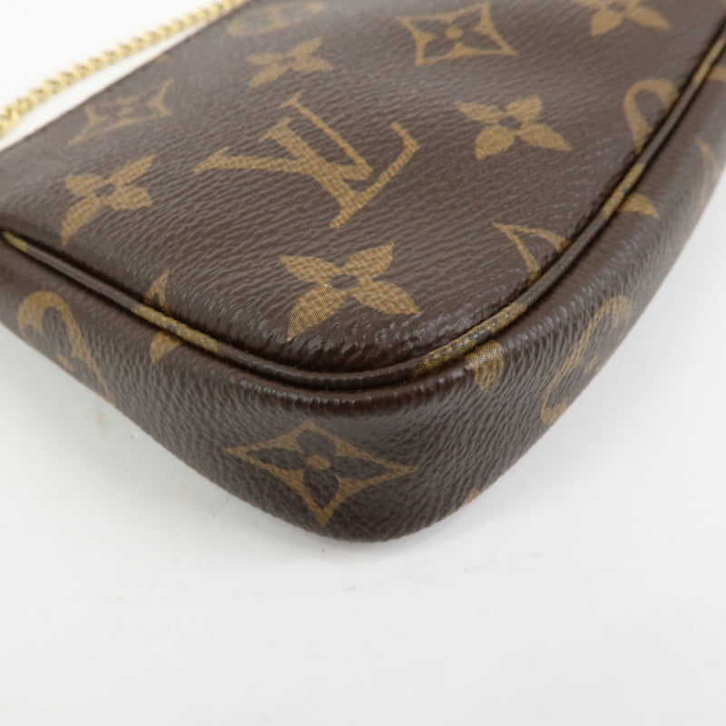 Louis Vuitton Pochette Accessoires Monogram Canvas Brown Bag