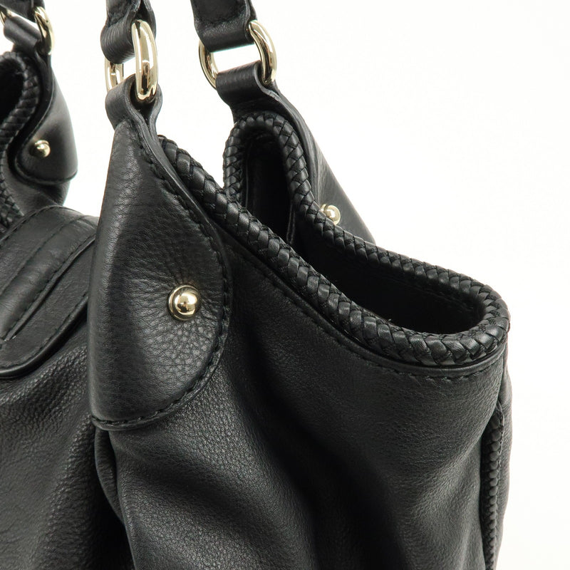 Gucci Marrakech Leather Black Bag