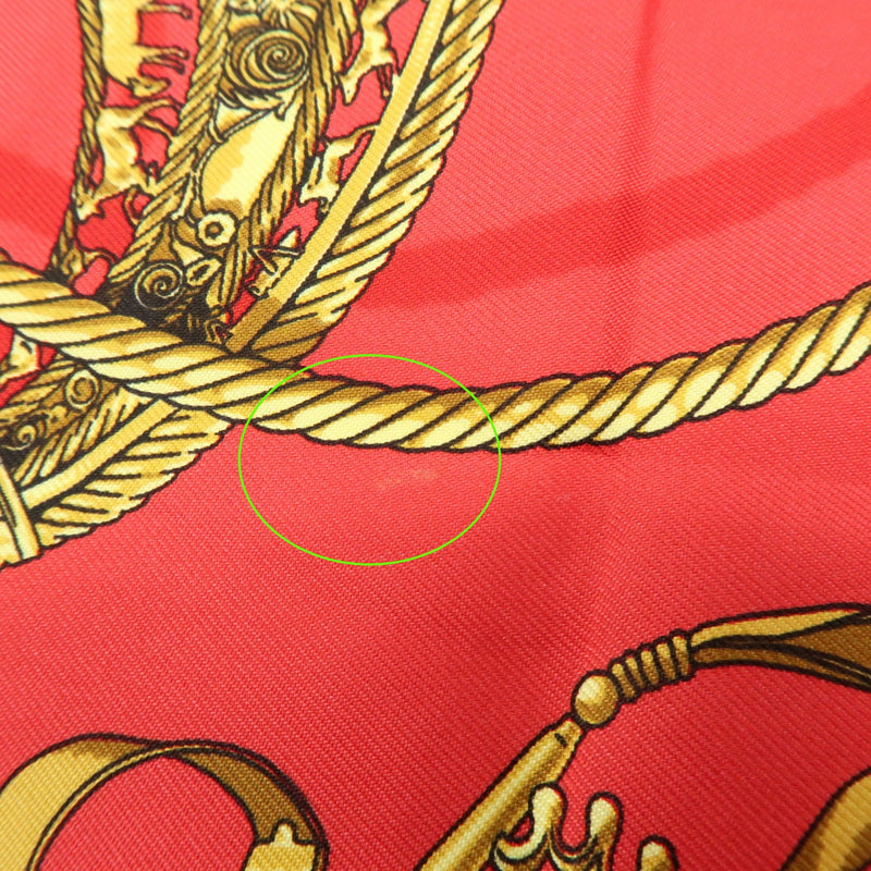 Hermes Carré 40 Silk Red Accessory
