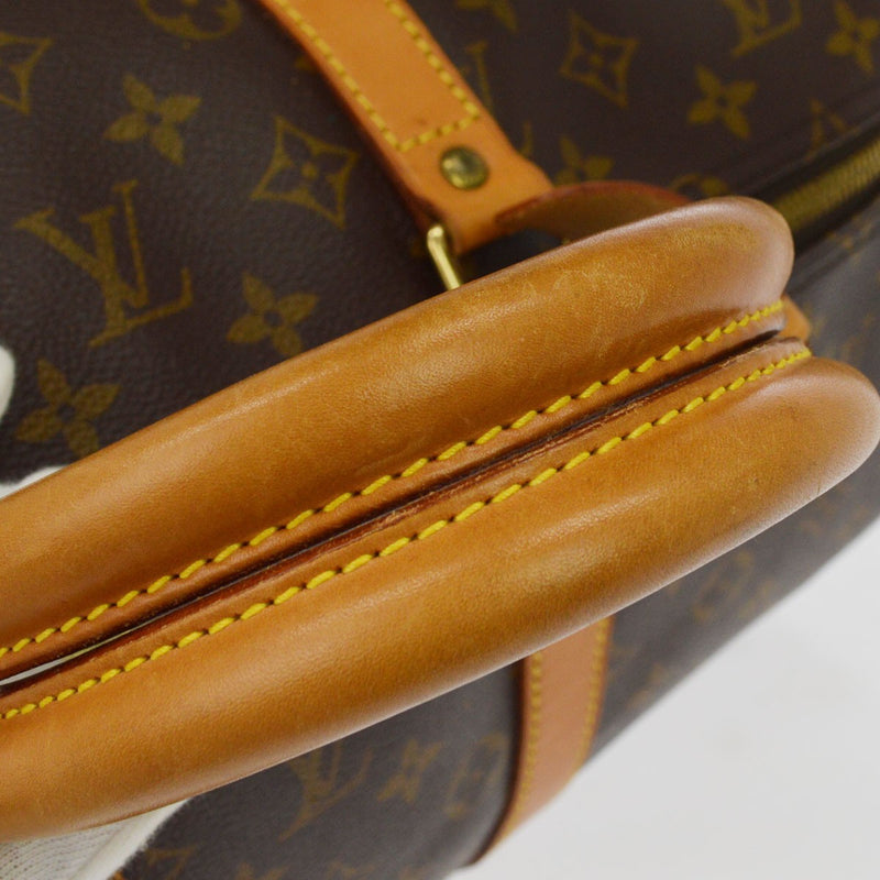 Louis Vuitton Keepall Monogram Canvas Brown Bag