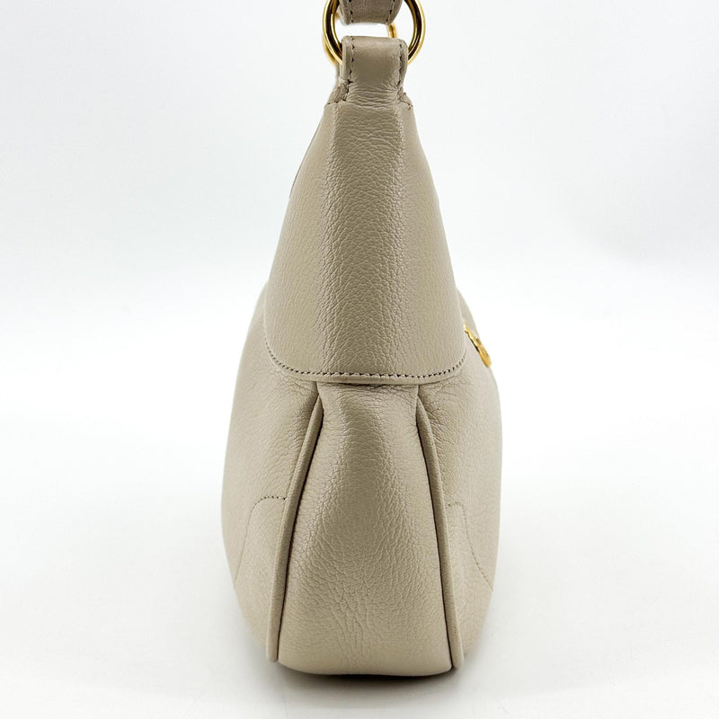 Gucci Aphrodite Leather Beige Bag