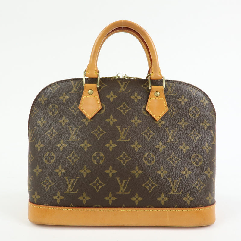 Louis Vuitton Alma Monogram Canvas Brown Bag