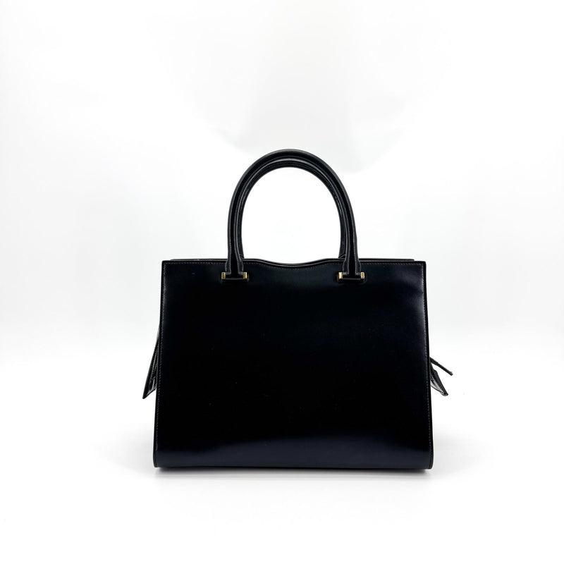 Saint Laurent Uptown Leather Black Bag