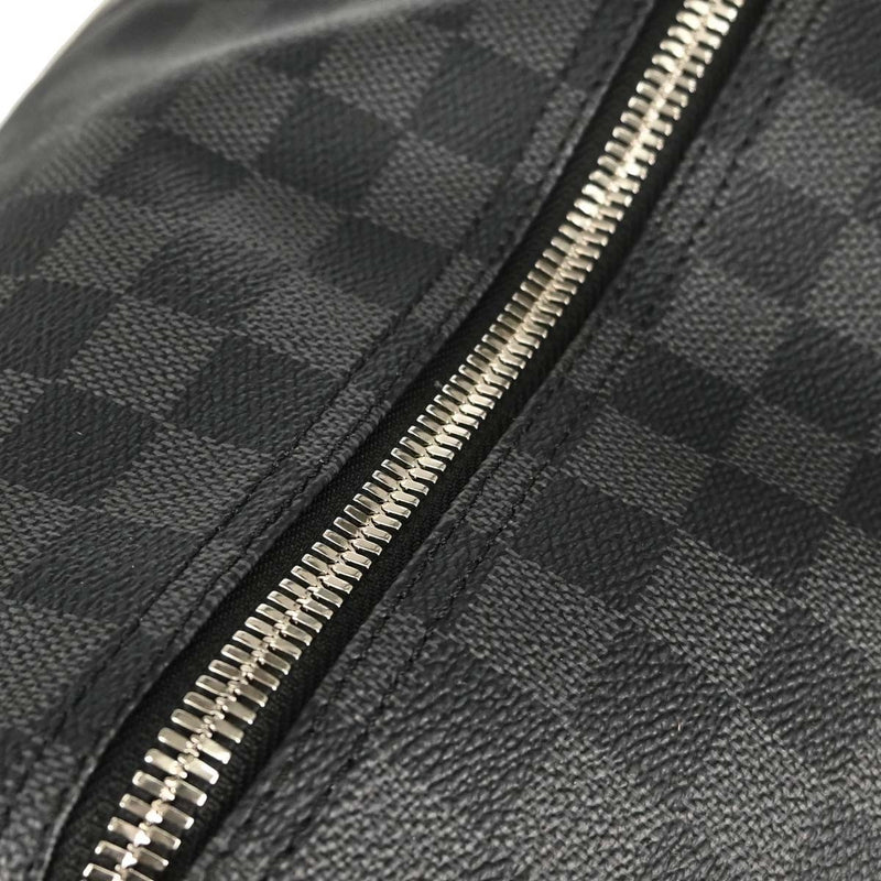 Louis Vuitton Keepall Bandouliere Damier Graphite Gray Canvas Bag