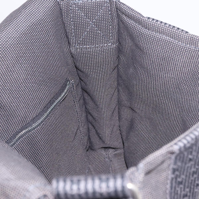 Hermes Fourre Tout Besace Messenger Toile Gray Canvas
