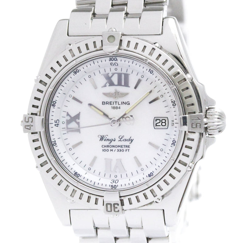 Breitling Wings Lady Quartz Stainless Steel Watches