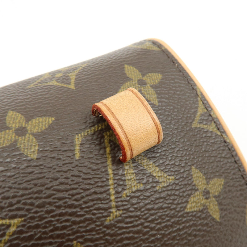 Louis Vuitton Florentine Waist Monogram Canvas Brown Bag