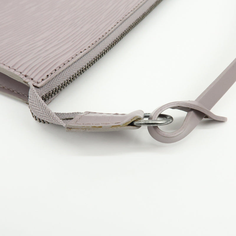 Louis Vuitton Pochette Accessoires Epi Leather Purple Bag