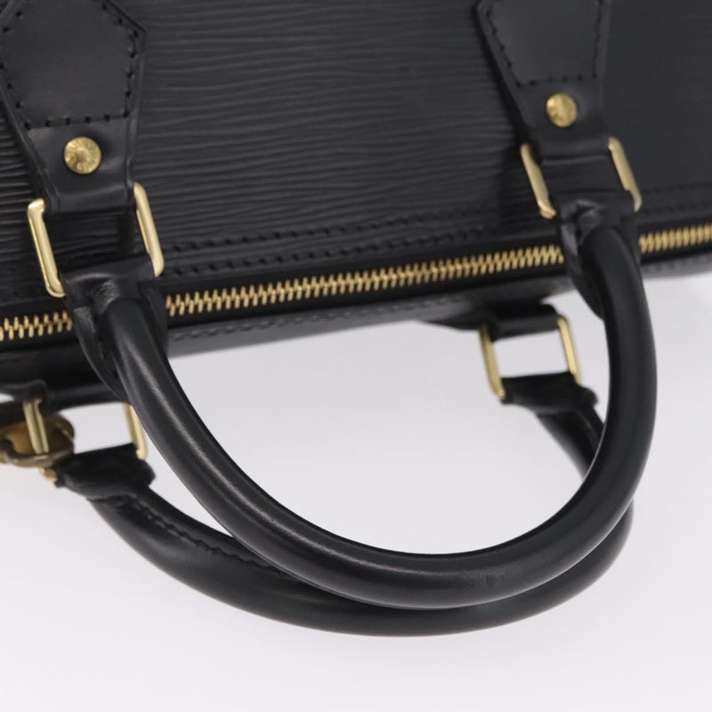 Louis Vuitton Speedy Epi Leather Black Bag