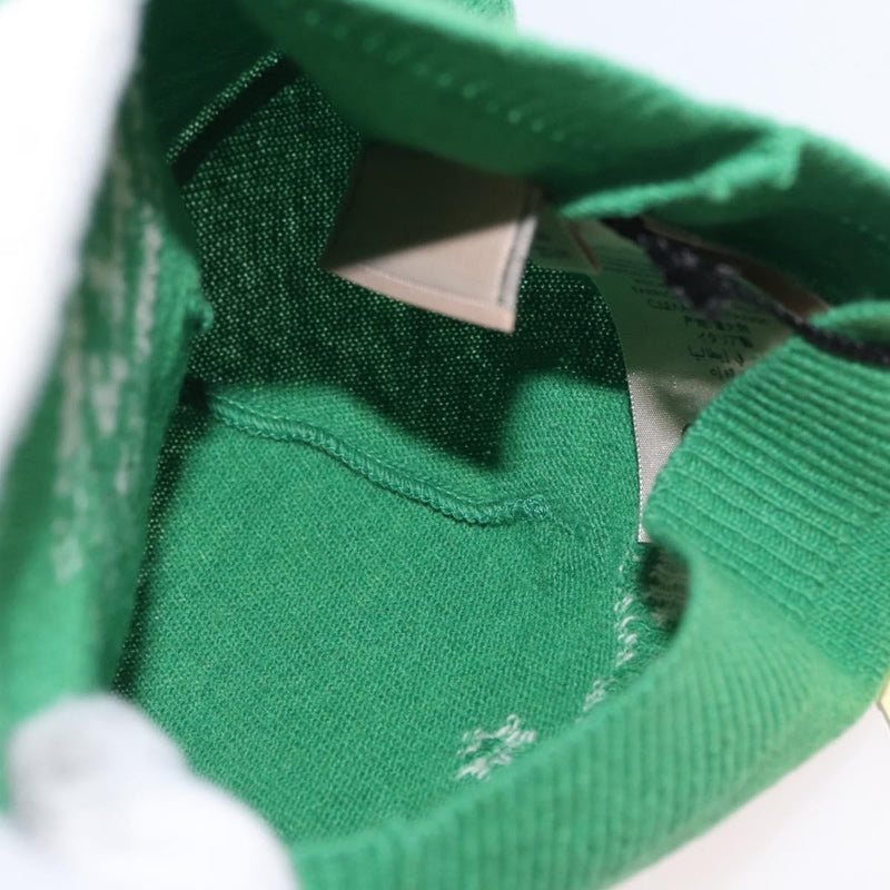 Gucci Beanie Alien Intarsia Green Canvas Accessory