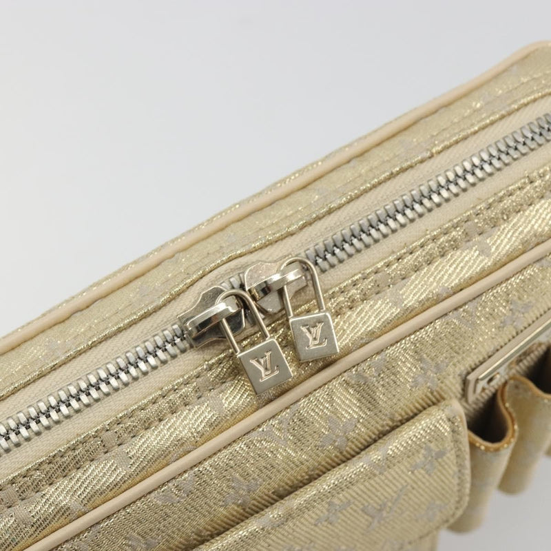 Louis Vuitton Mckenna Mini Lin Gold Canvas Bag