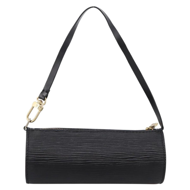 Louis Vuitton Soufflot Pochette Epi Leather Black Bag