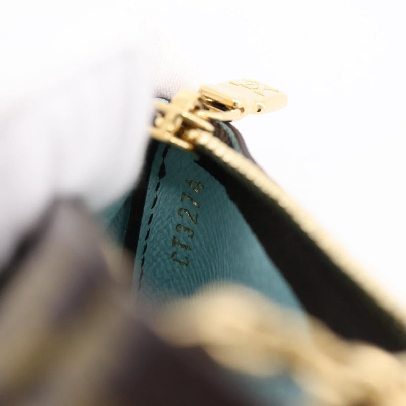 Louis Vuitton Pochette Clés Monogram Vivienne Brown Canvas Accessory