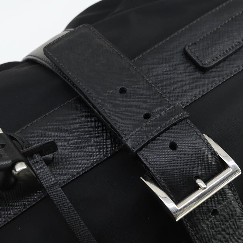 Prada Suitcase Re-Nylon And Saffiano Black Bag