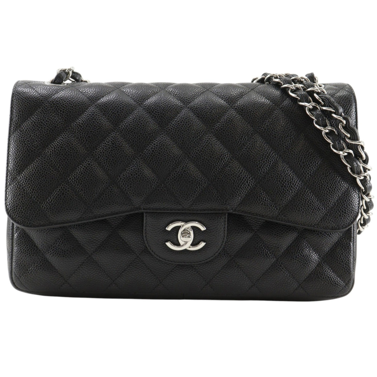 Chanel Timeless - Classic Double Flap Leather Black Bag