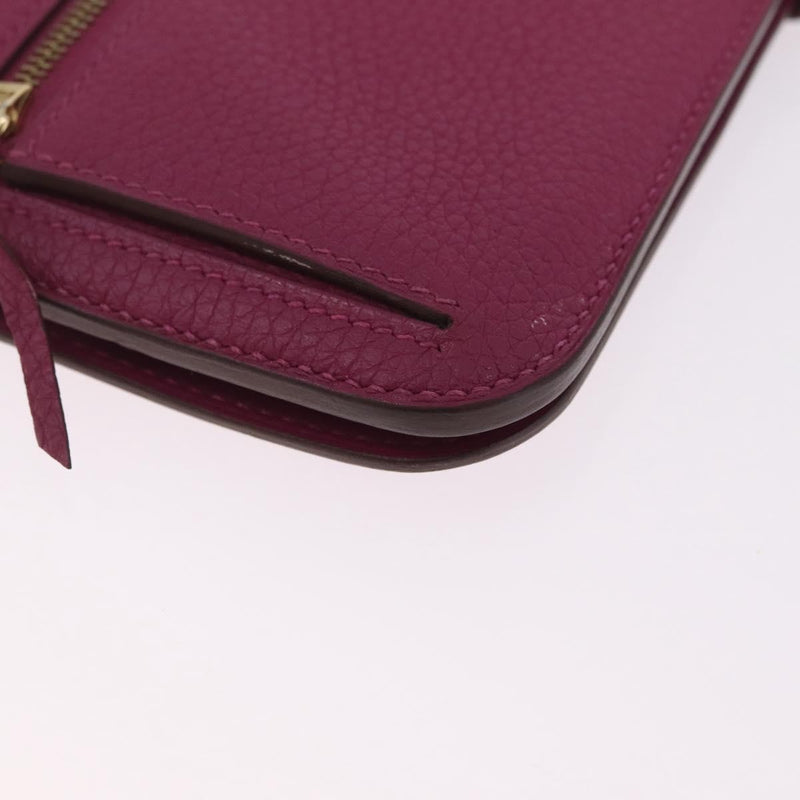 Hermes Dogon Duo Combined Leather Purple Accessory