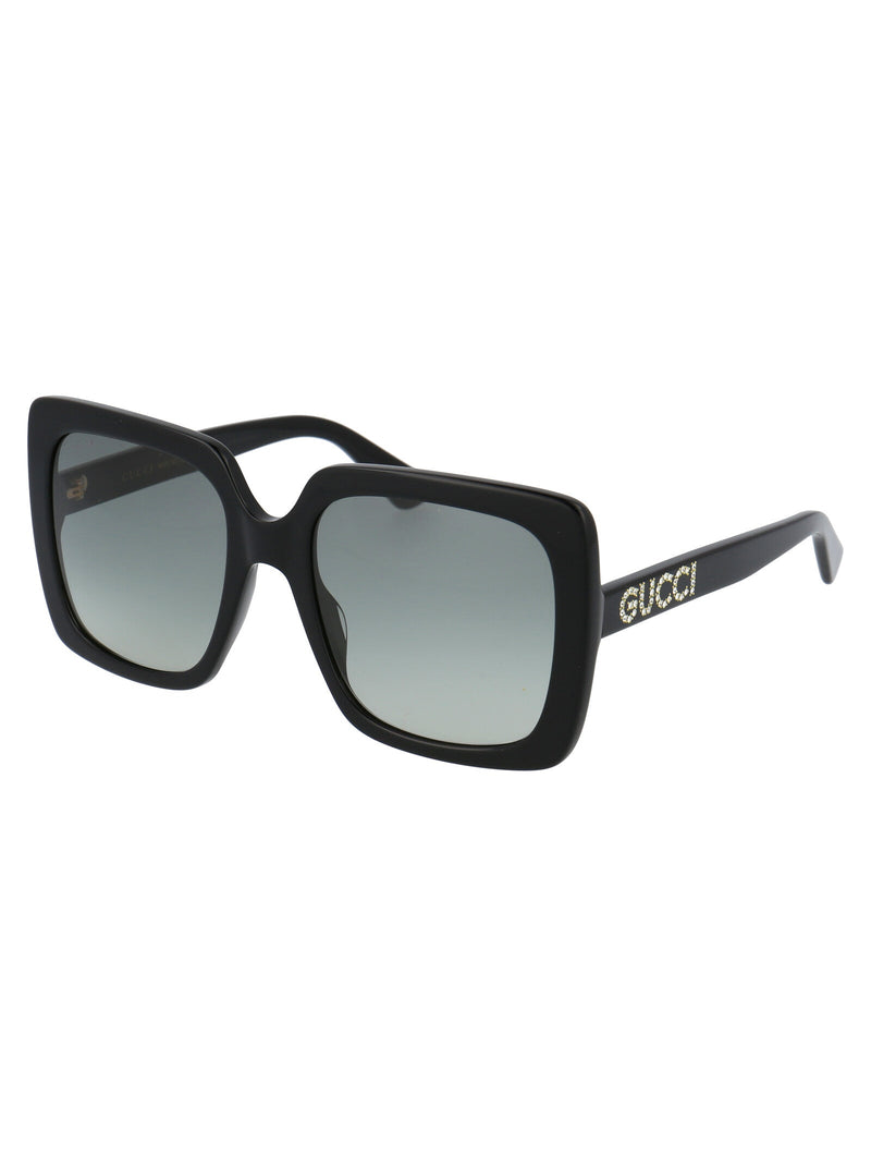 Gucci Gg0418s Sunglasses — Black Acetate