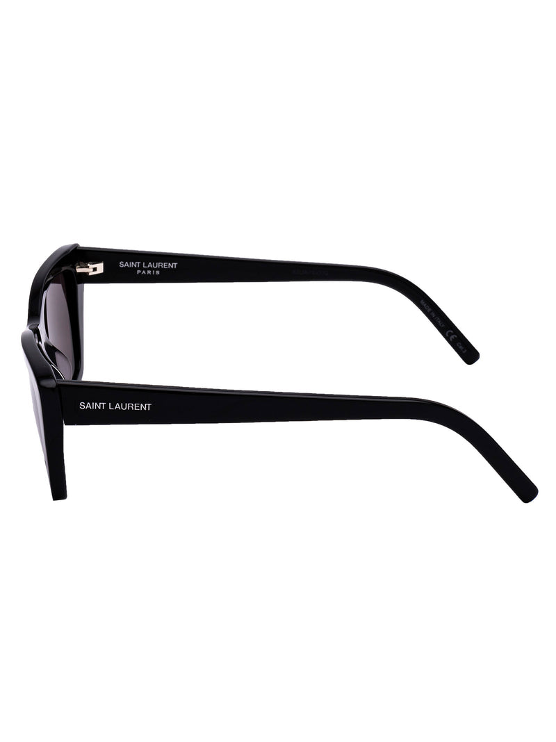Saint Laurent Sl276 Sunglasses — Black Acetate