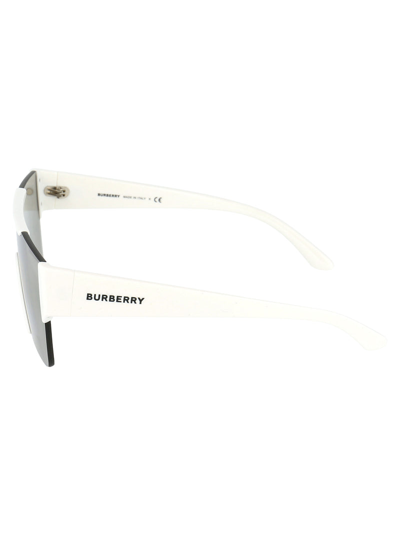 Burberry 0be4291 Sunglasses — White Nylon