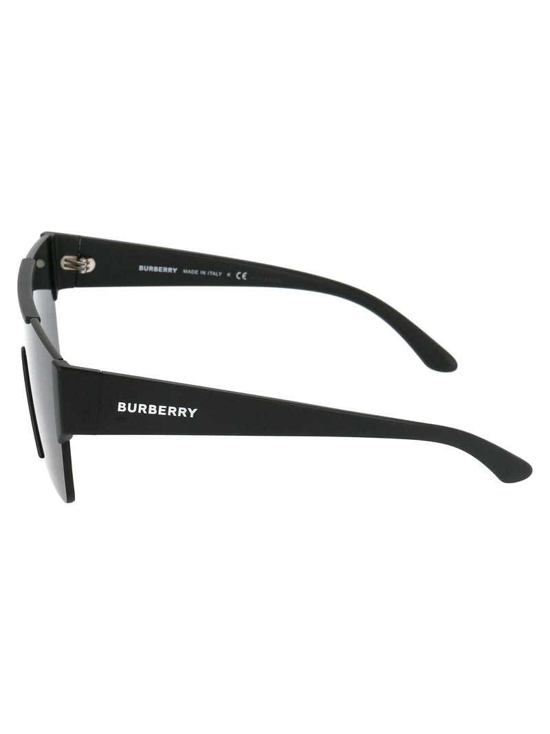 Burberry 0be4291 Matte Black Nylon Sunglasses —
