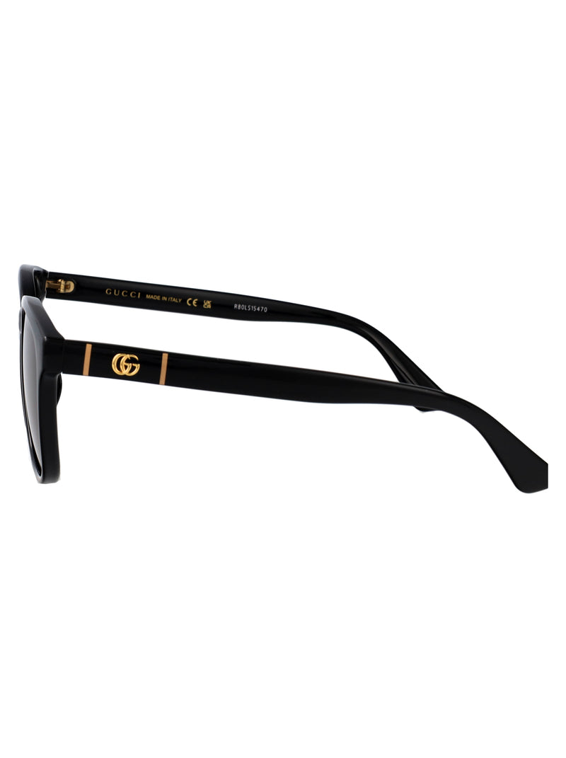 Gucci Gg0637sk Injected Acetate Sunglasses — Black