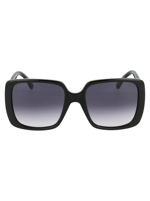 Gucci Gg0632s Sculpted Injected Frame Sunglasses — Black