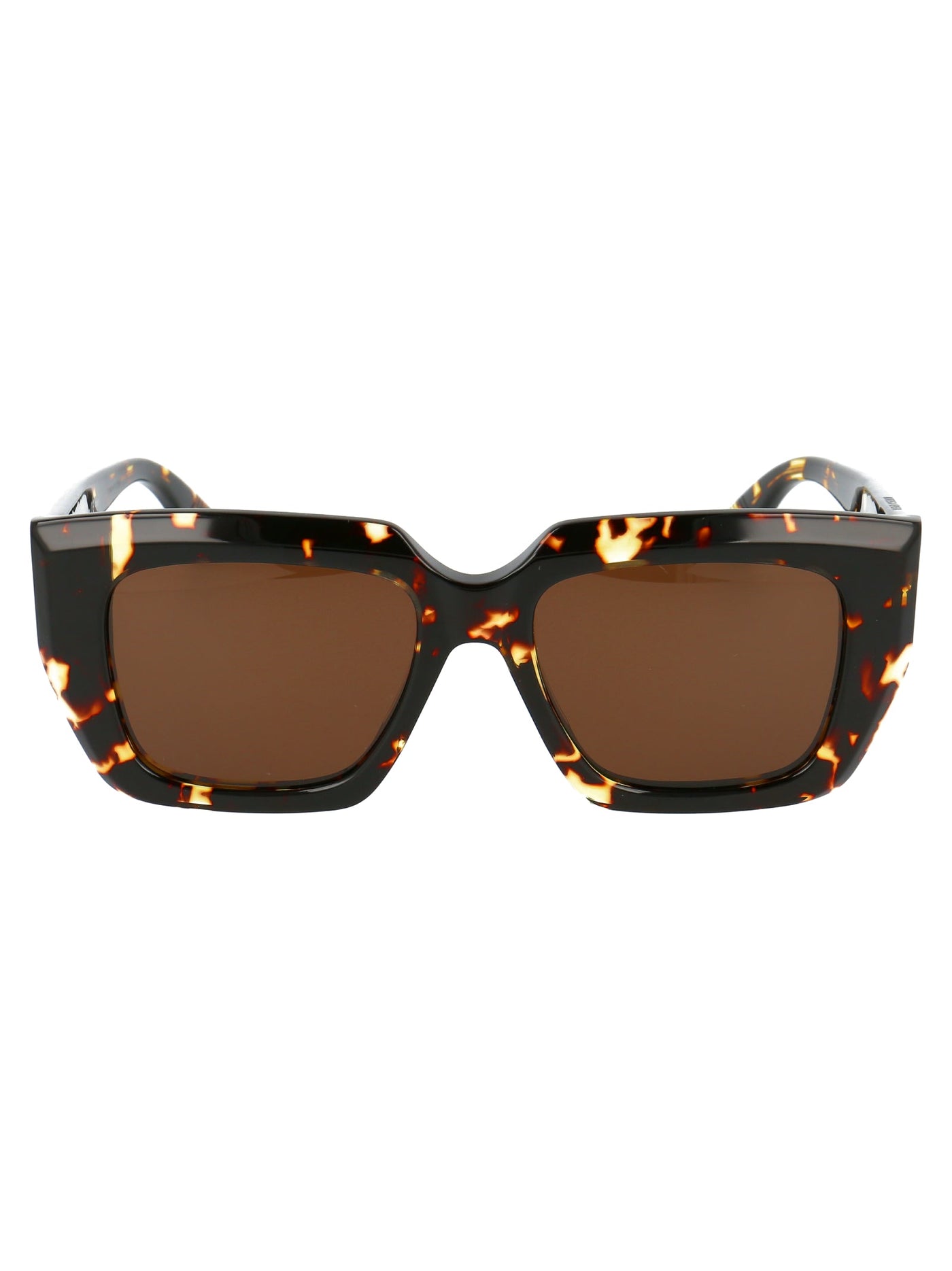 Bottega Veneta Bv1030s Havana Brown Acetate Sunglasses —