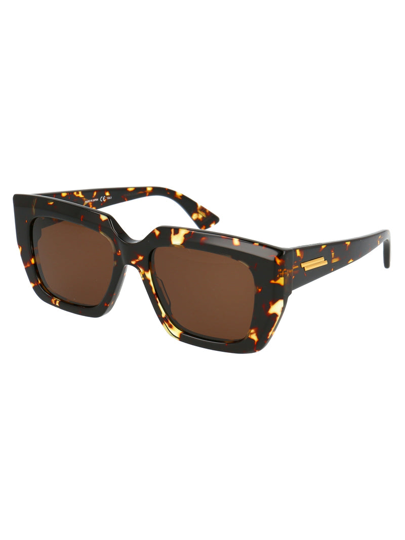 Bottega Veneta Bv1030s Havana Brown Acetate Sunglasses —