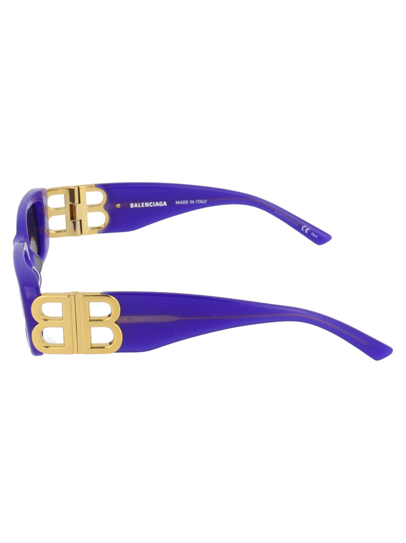 Balenciaga Bb0096s Sunglasses — Purple Acetate