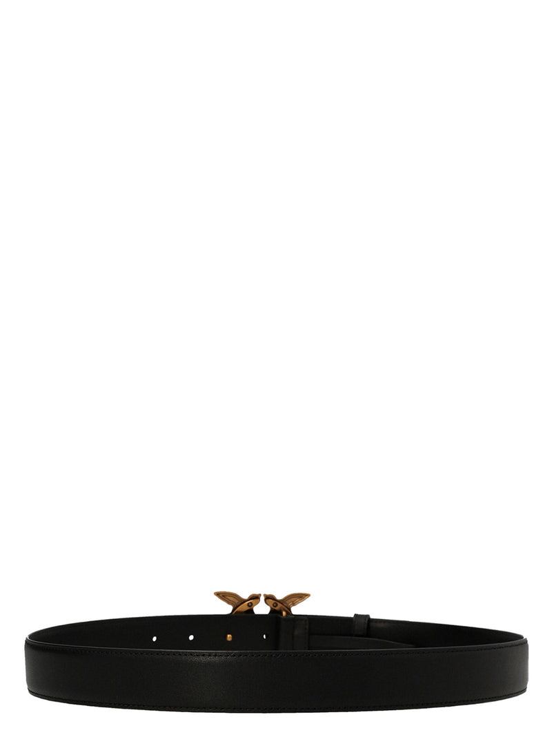 Pinko Love Berry Belt — Black