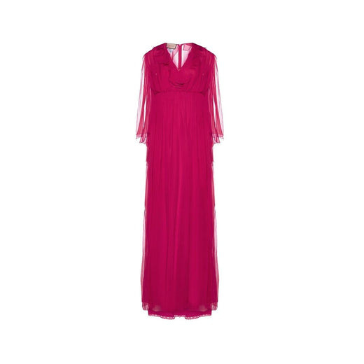 Multicolor Silk Casual Dress