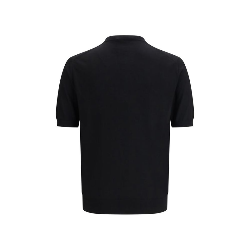 Black Wool T-Shirt