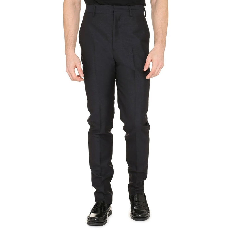 Blue Mohair Dress Pants