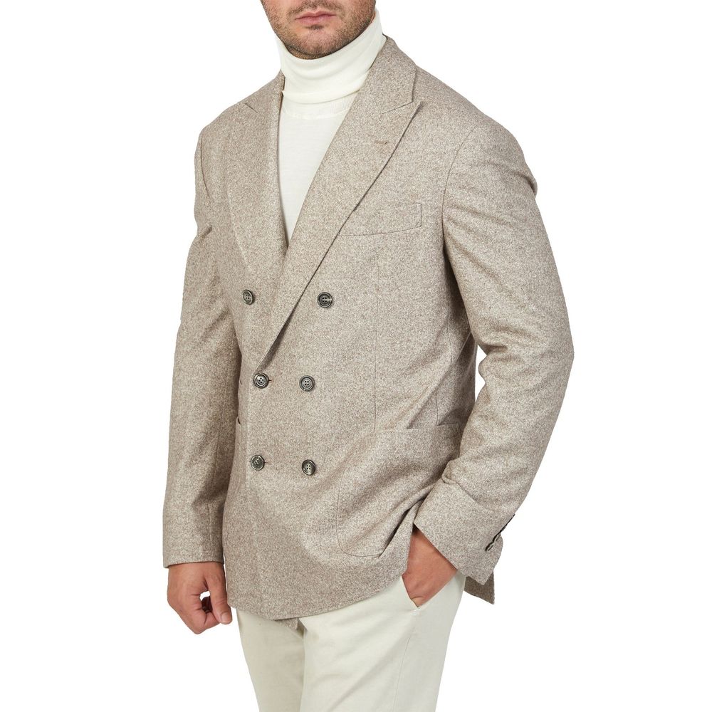 Beige Cashmere Coat