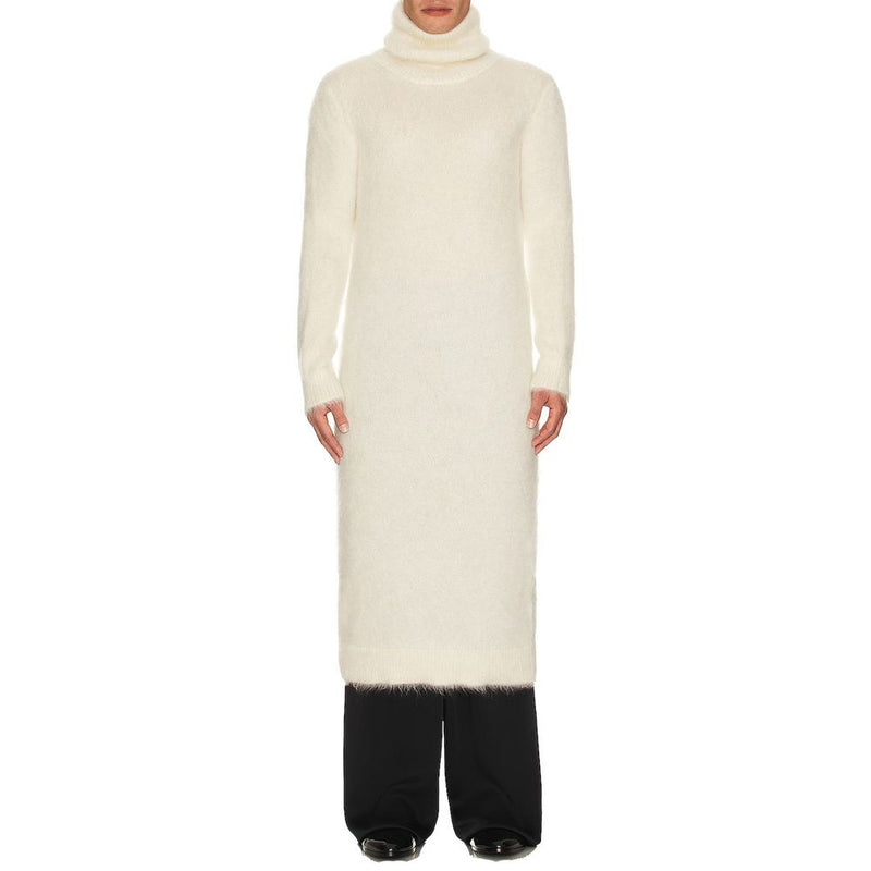 White Mohair Sweatshirt