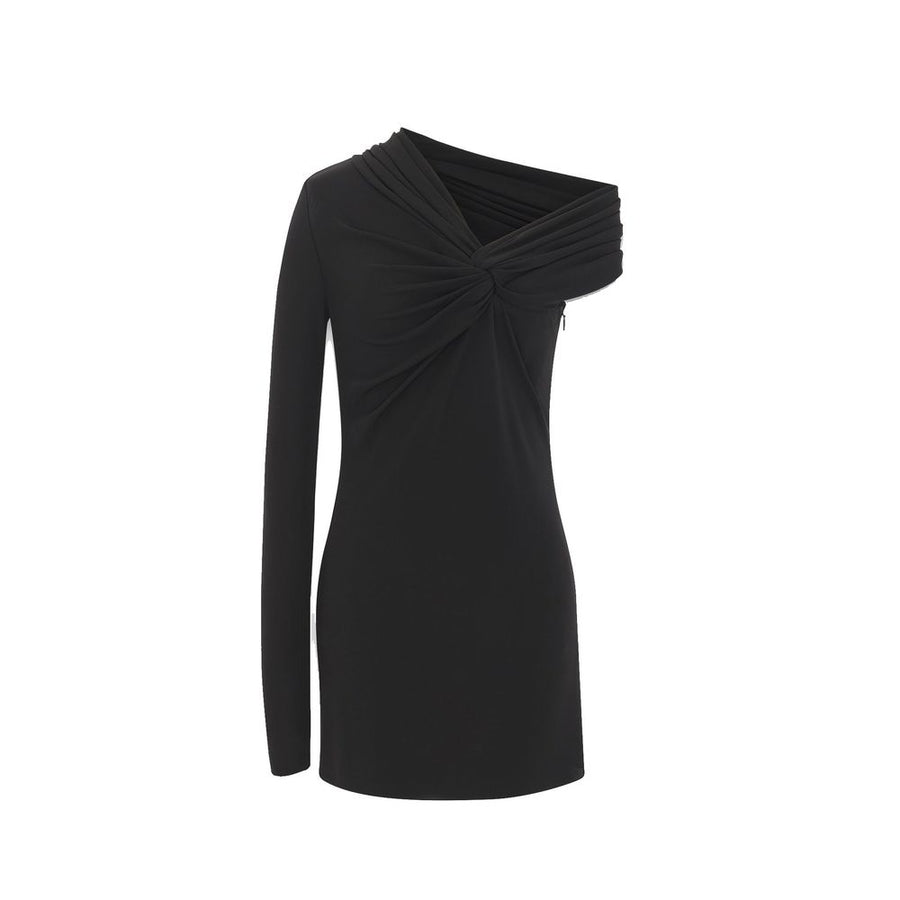 Black Viscose Cocktail Dress