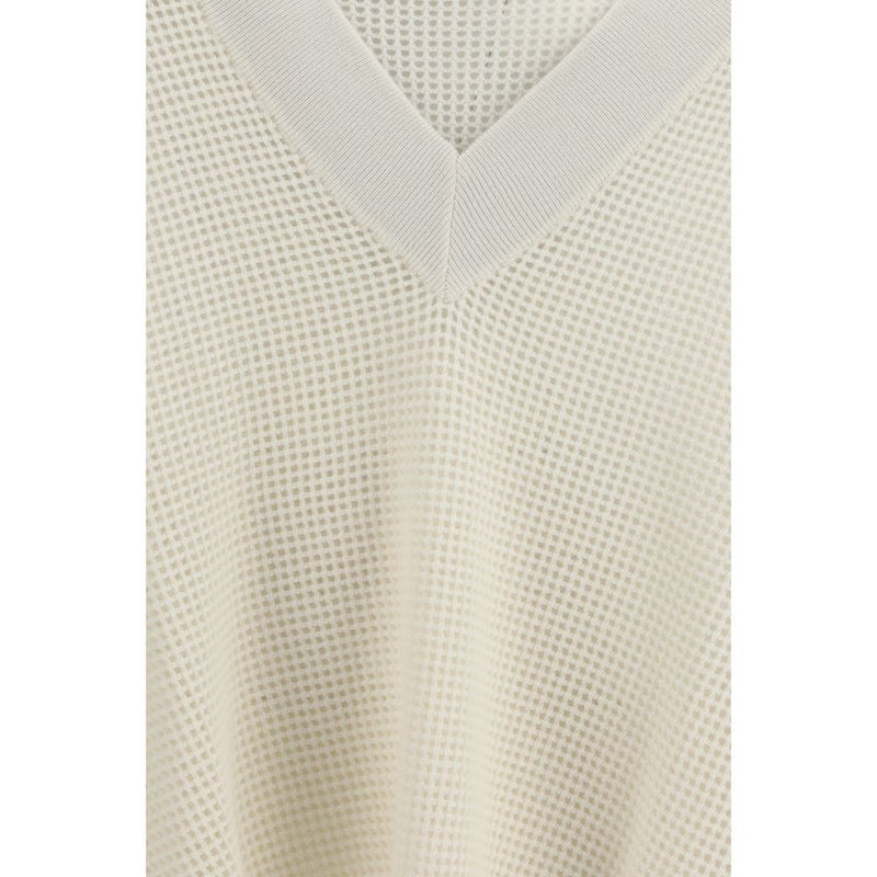 Beige Cashmere Sweater