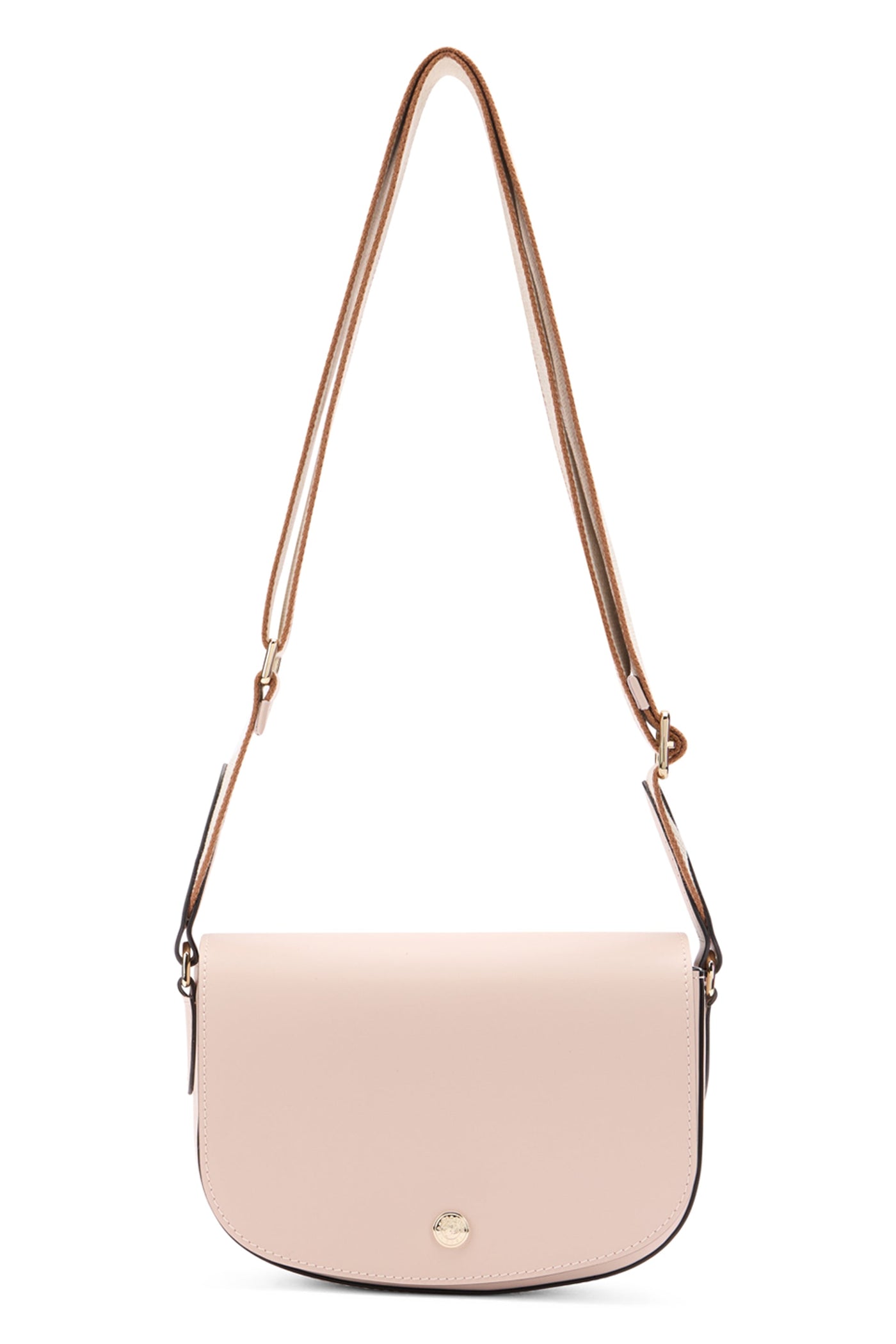 Longchamp Shoulder Bag — Beige Calfskin