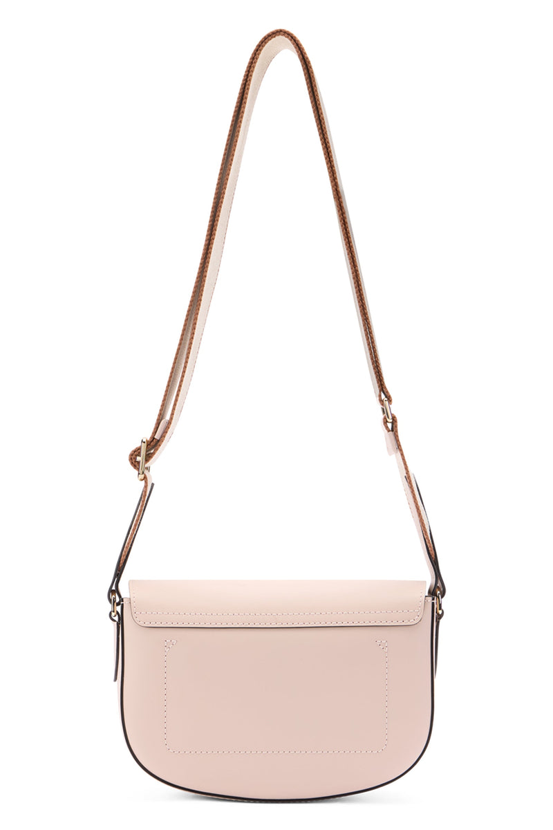 Longchamp Shoulder Bag — Beige Calfskin